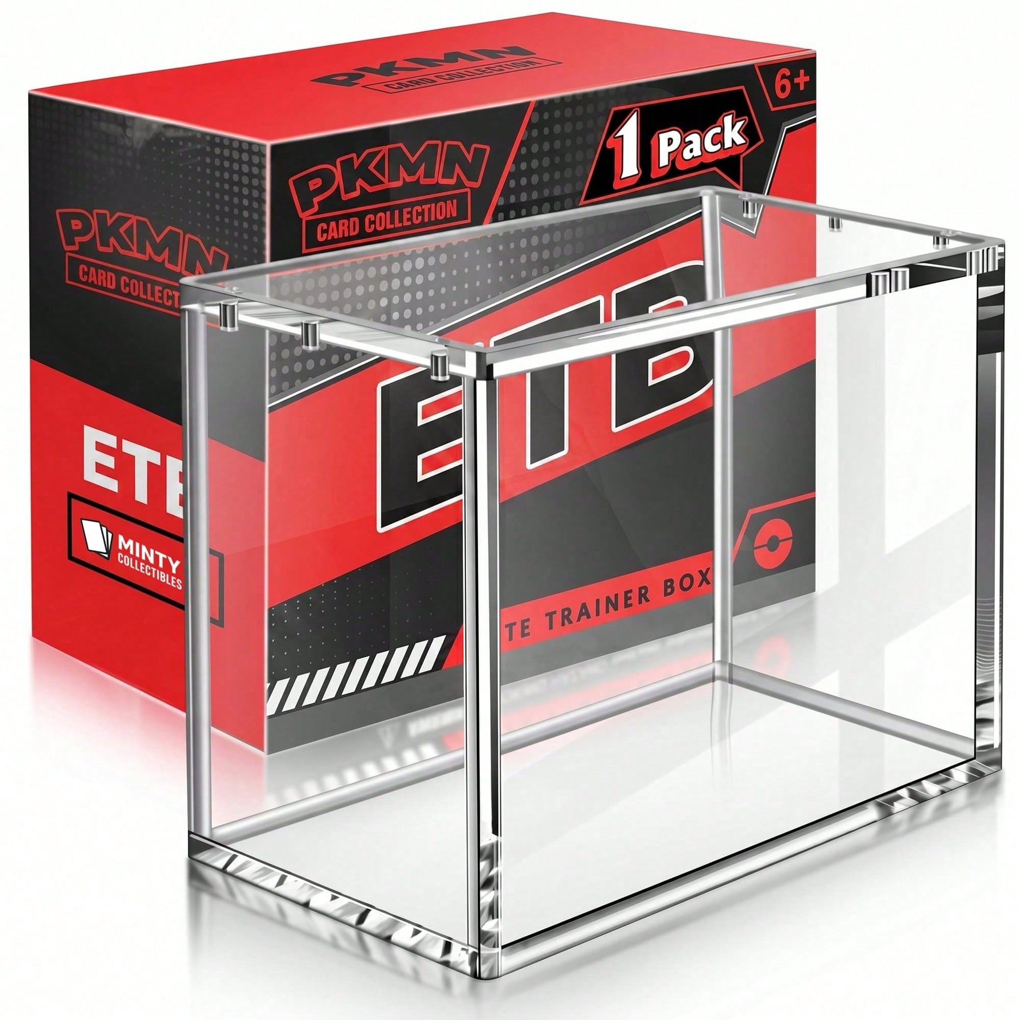 Phone Accessories On Top - ETB Transparante Magnetische Acryl Display Case,