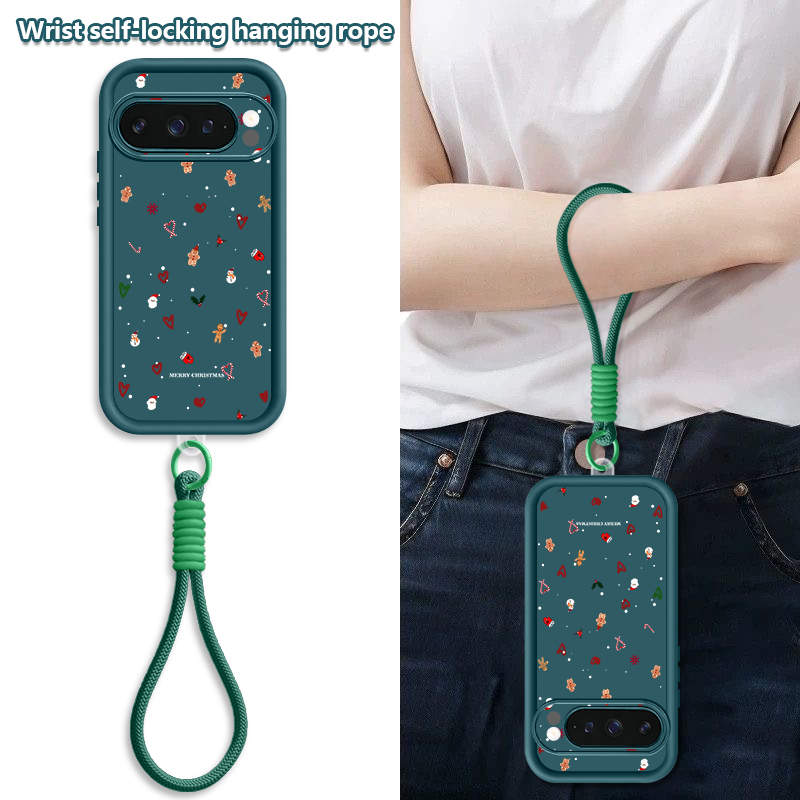 Lanyard Phone Strap - Kerst Hart Patroon Telefoon Case Voor