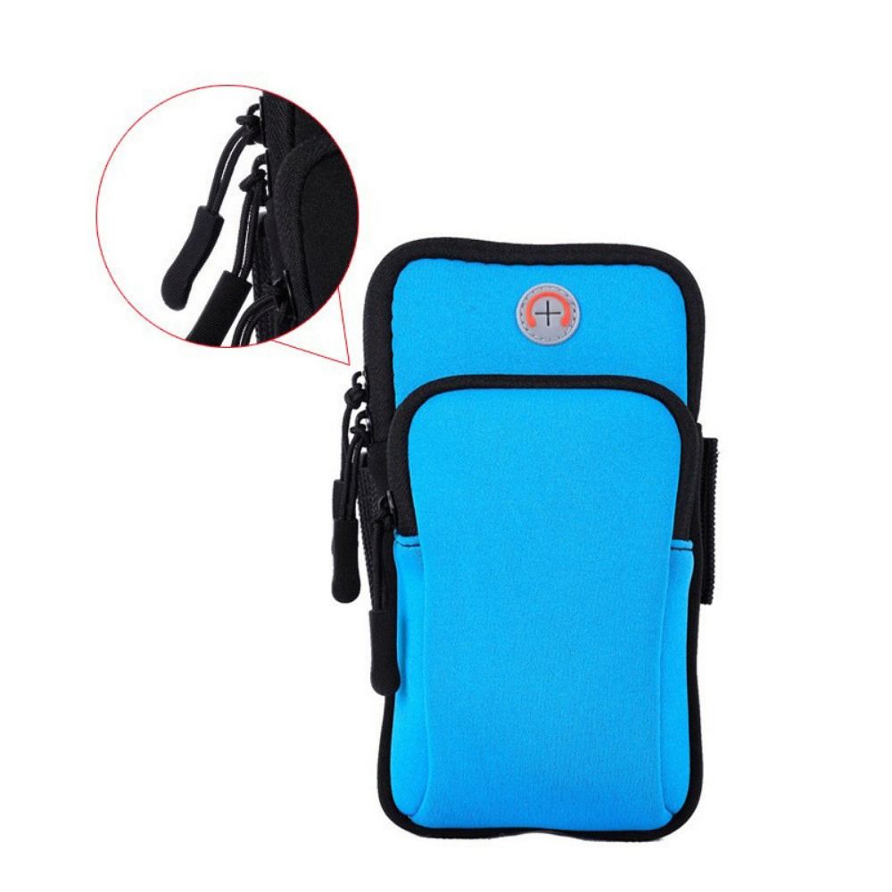 Phone Accessories For Running - Draagbare neopreen sportarmband Telefoonhoesje Ademend gaas