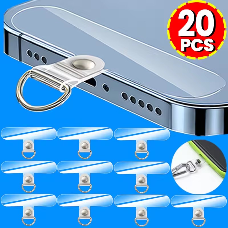 Lanyard Phone Strap - 20/1 Stuks Transparante Telefoon Lanyard Tether