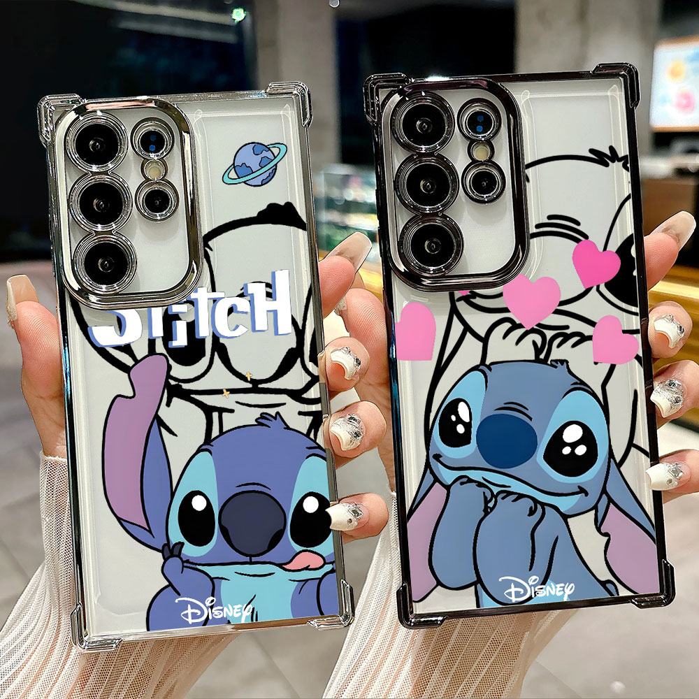 Phone Accessories Samsung - Stitch Line Achtergrond Siliconen Case voor