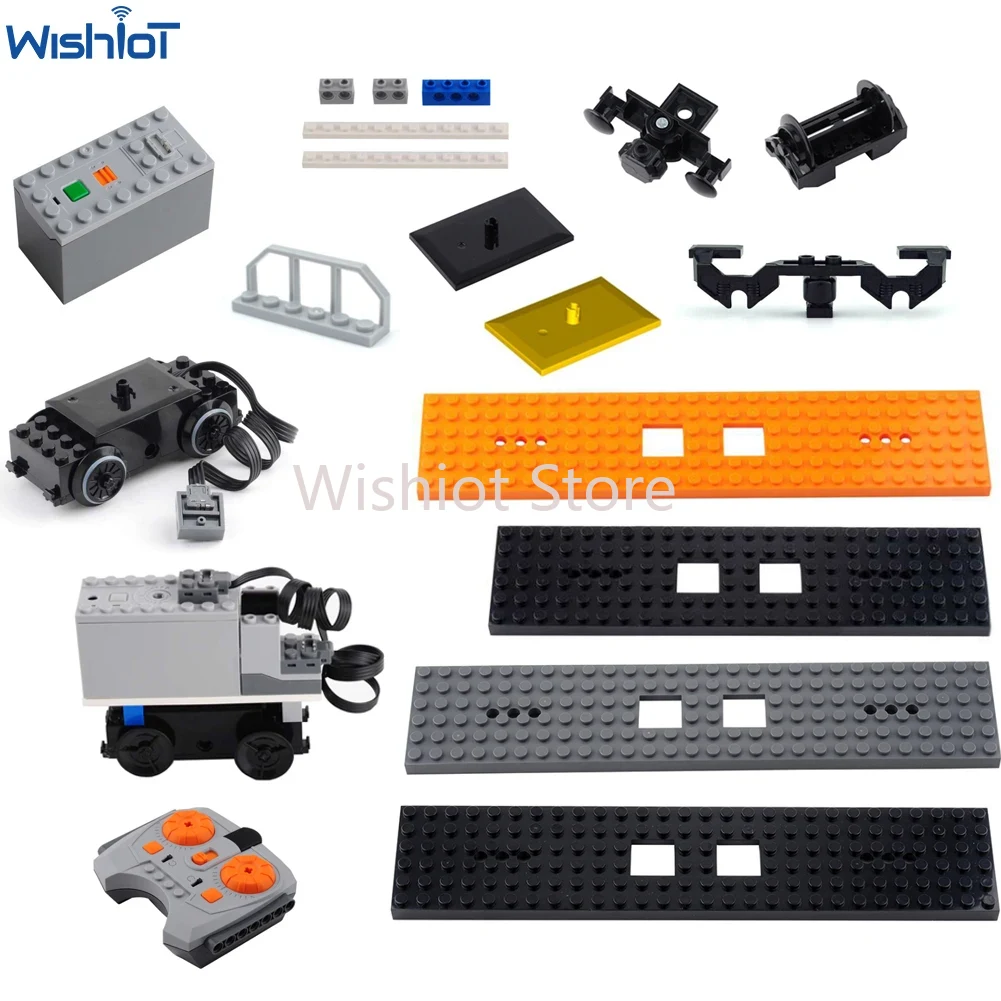 Phone Accessories On Top - Technische onderdelen Treinmotor 88002 MOC-pakket Power