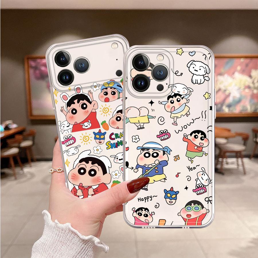 Apple Iphone 15 Pro Max - Cra-yons Shin-chan hoesje voor iPhone 17