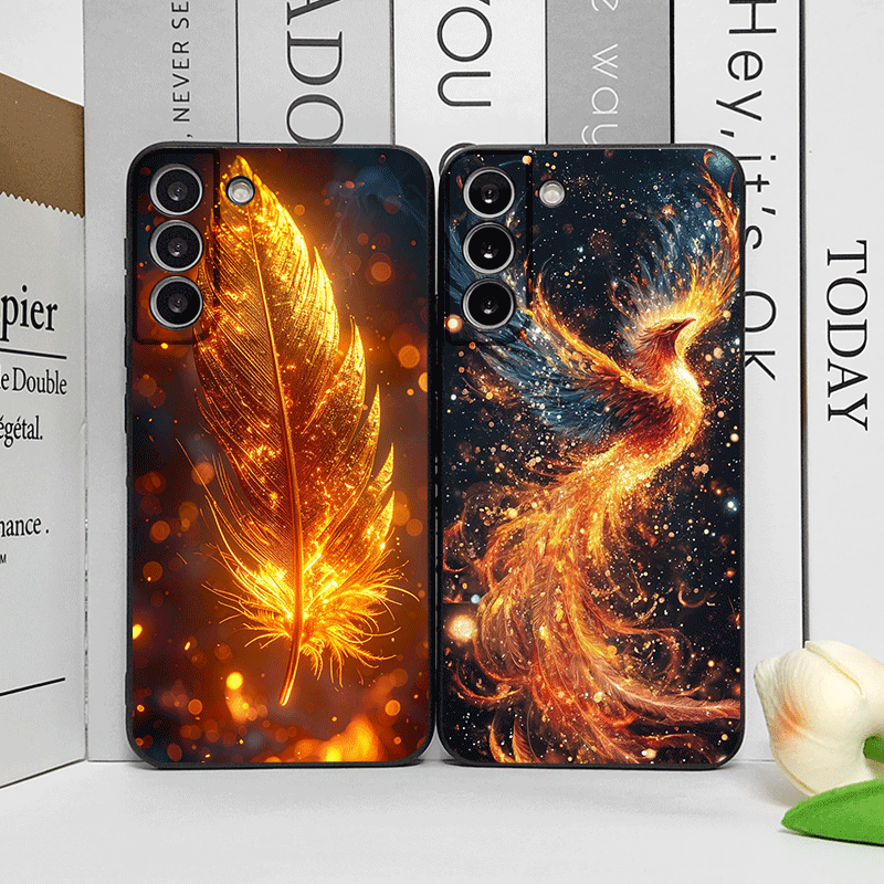 Google Pixel 9 - Luxe Phoenix Vuurveer Patroon Telefoonhoesje voor