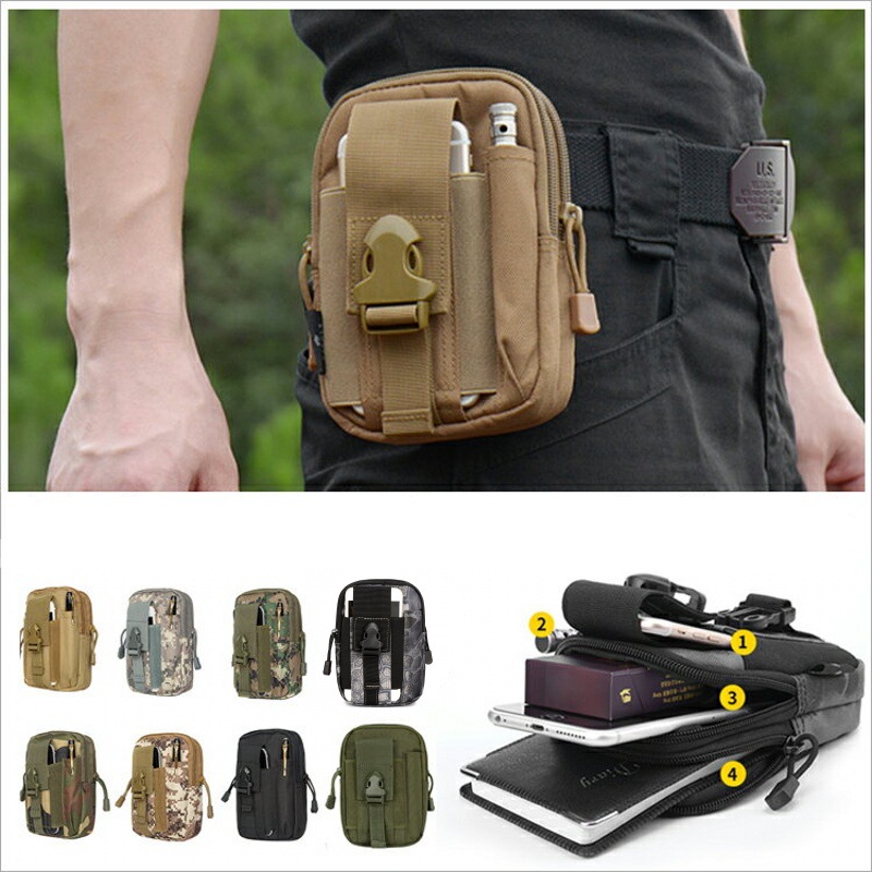 Phone Accessories For Running - Kleine Molle Pouch Heuptas Telefoonhouder Outdoor