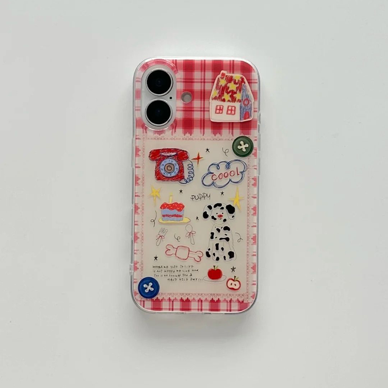 Phone Accessories Red - Koreaanse Ins Light Asian Wind Rood