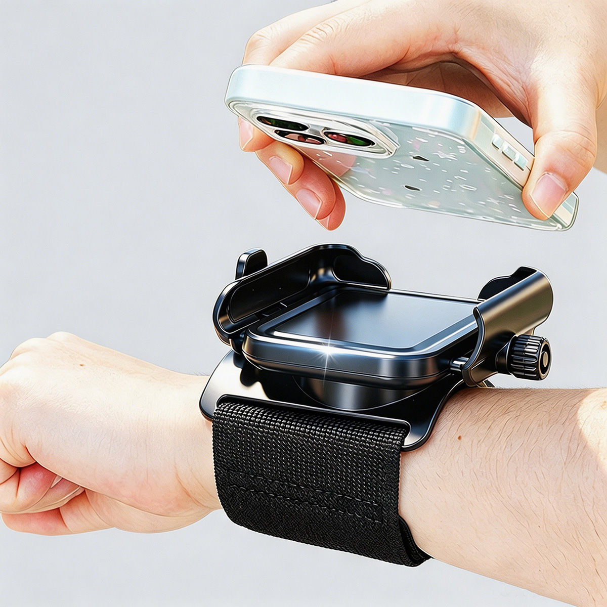 Phone Accessories For Running - Telefoonhouder voor polsband met snelle ontgrendeling