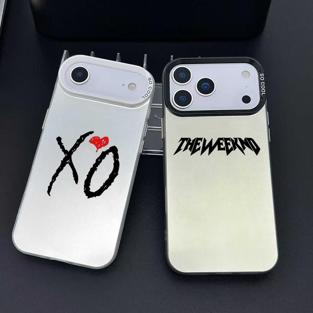 Apple Iphone 15 Pro Max - Rapper Singer The Weeknd Telefoonhoesje voor