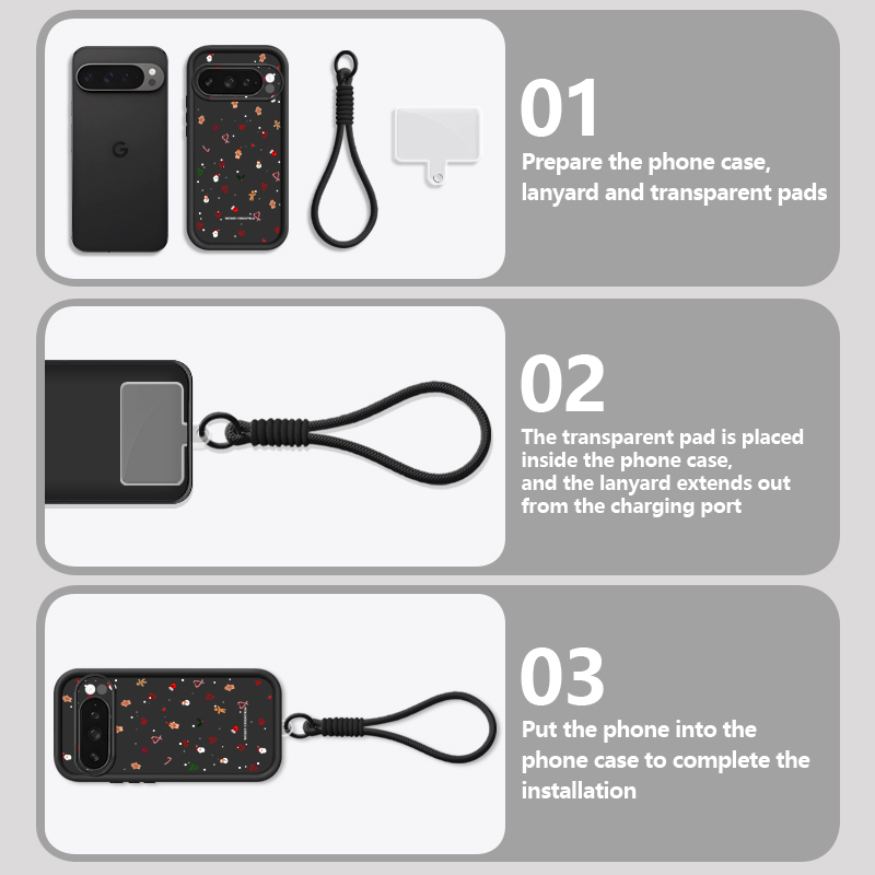 Kerst Hart Patroon Telefoon Ca - Lanyard Phone Strap recensie en prijs