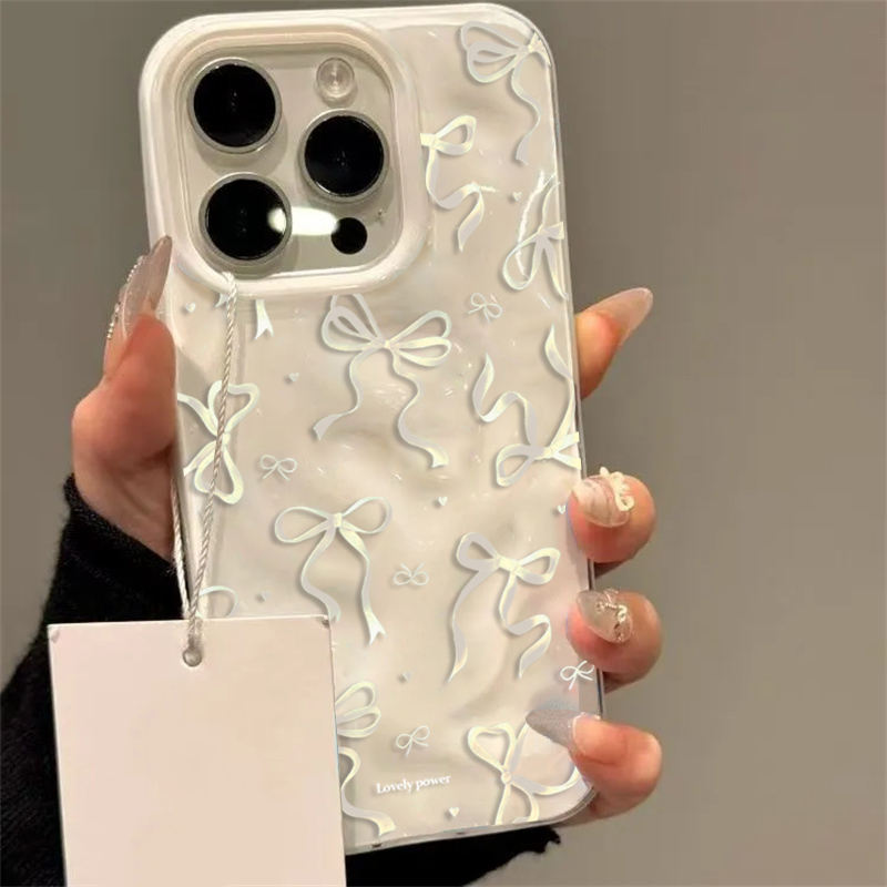 Witte rode strikpatroon telefo - Phone Accessories Red recensie en prijs