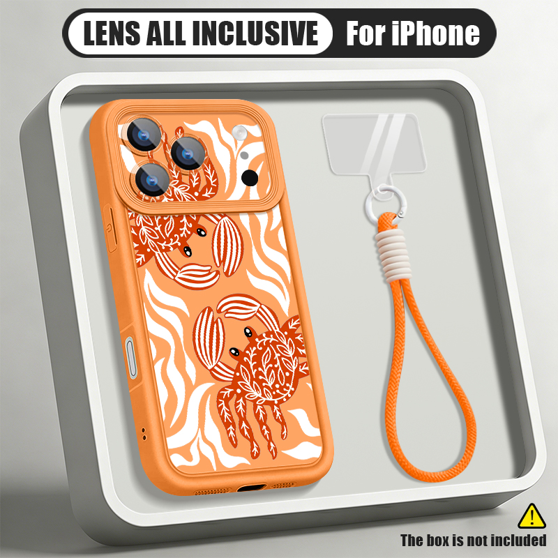 Sardientjes-krab-patroon met r - Lanyard Phone Strap recensie en prijs