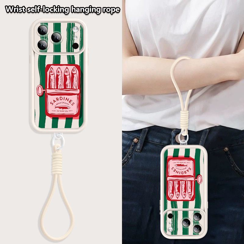 Sardientjes-krab-patroon met r - Lanyard Phone Strap recensie en prijs