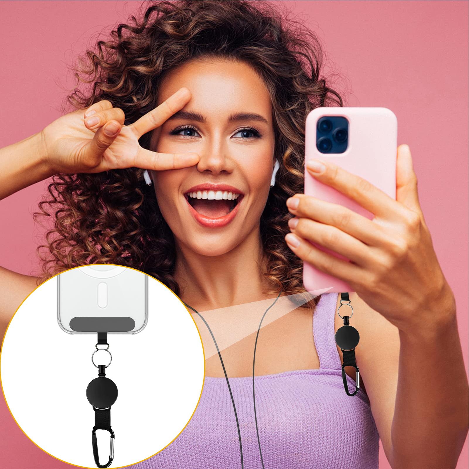Intrekbare anti-diefstal telef - Lanyard Phone Strap recensie en prijs