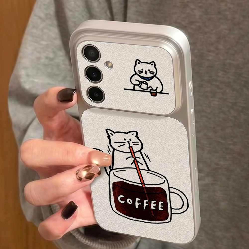 Koffie Schattige Kat Telefoonh - Phone Accessories Samsung recensie en prijs