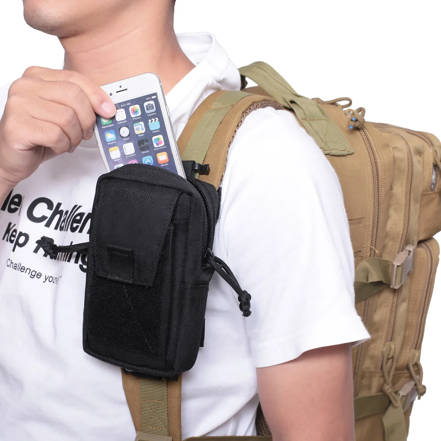 Molle Rugzakriem Tas Telefoonh - Phone Accessories For Running recensie en prijs