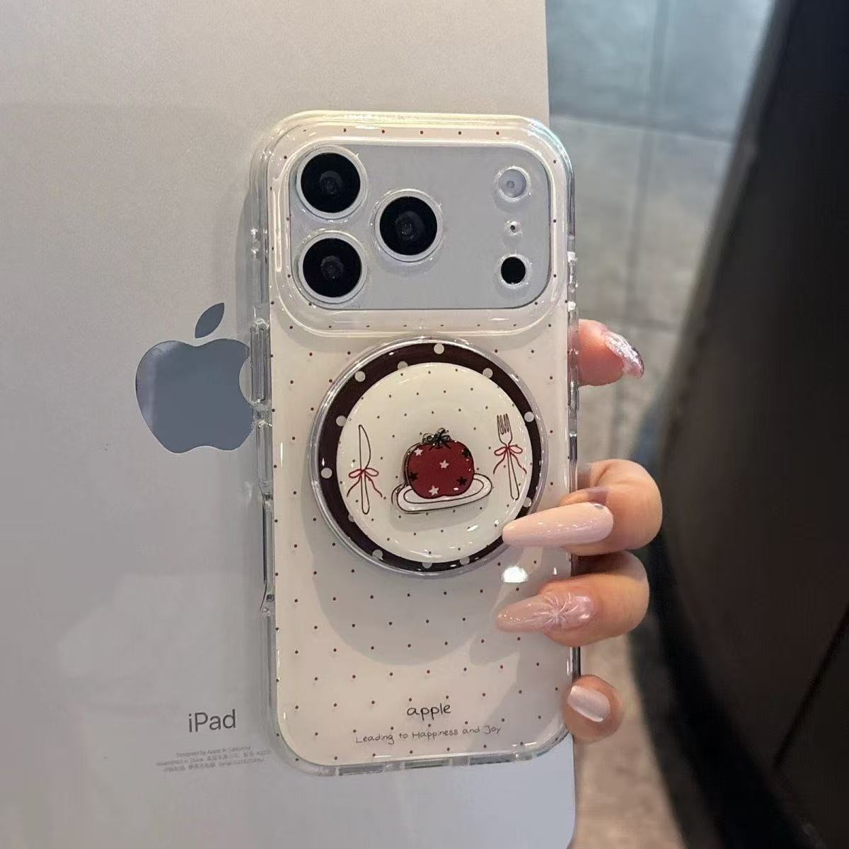 Vintage rode appel telefoon ma - Phone Accessories Red recensie en prijs