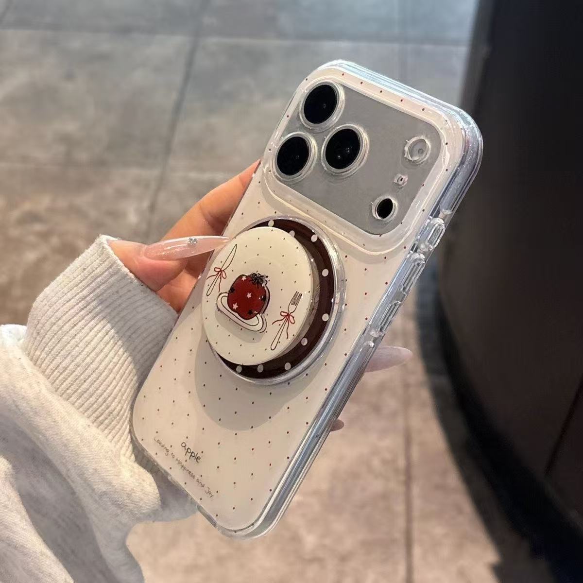 Vintage rode appel telefoon ma - Phone Accessories Red recensie en prijs