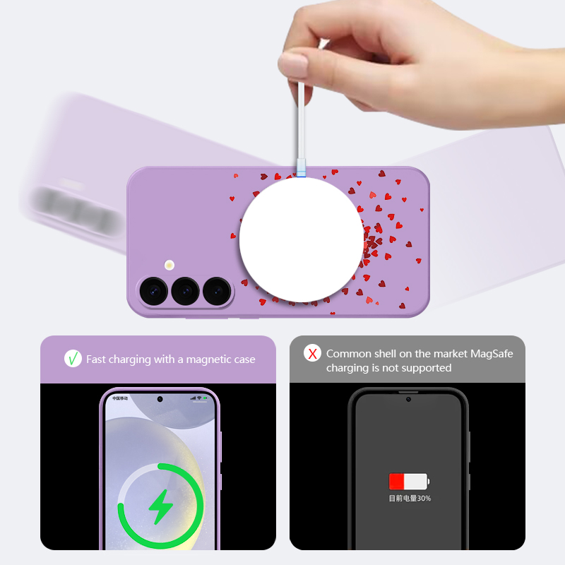 Zachte TPU Magnetische Telefoo - Phone Accessories Red recensie en prijs