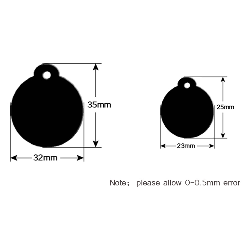 100 stuks Aluminium Katten ID- - Phone Accessories Names recensie en prijs
