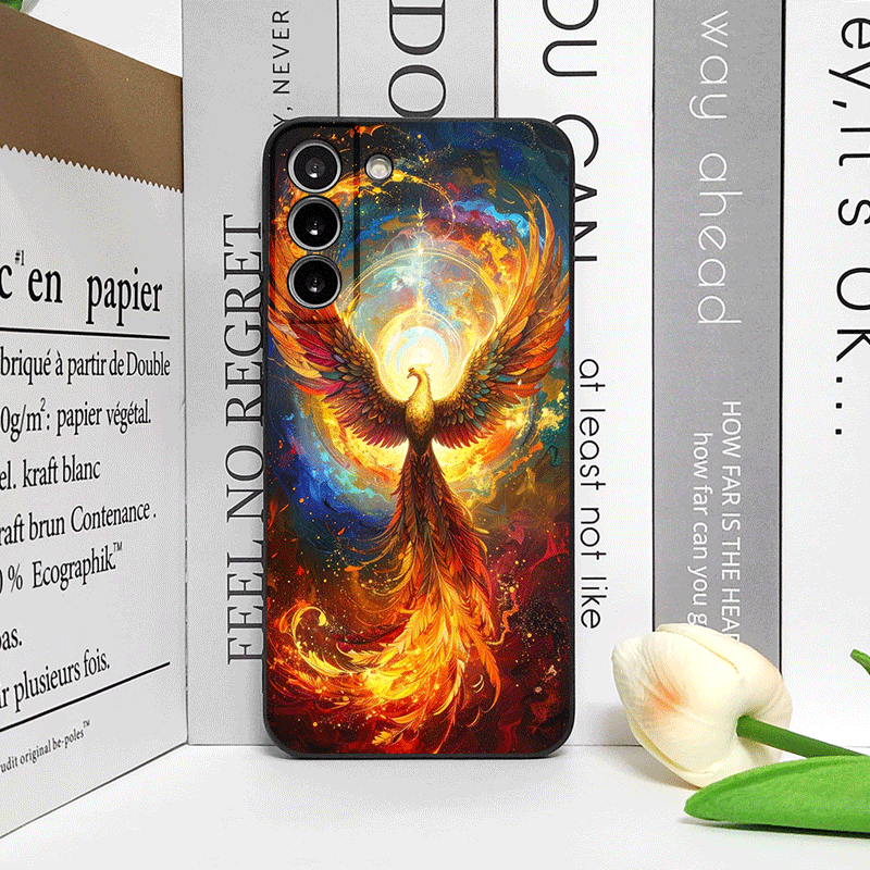 Luxe Phoenix Vuurveer Patroon  - Google Pixel 9 recensie en prijs