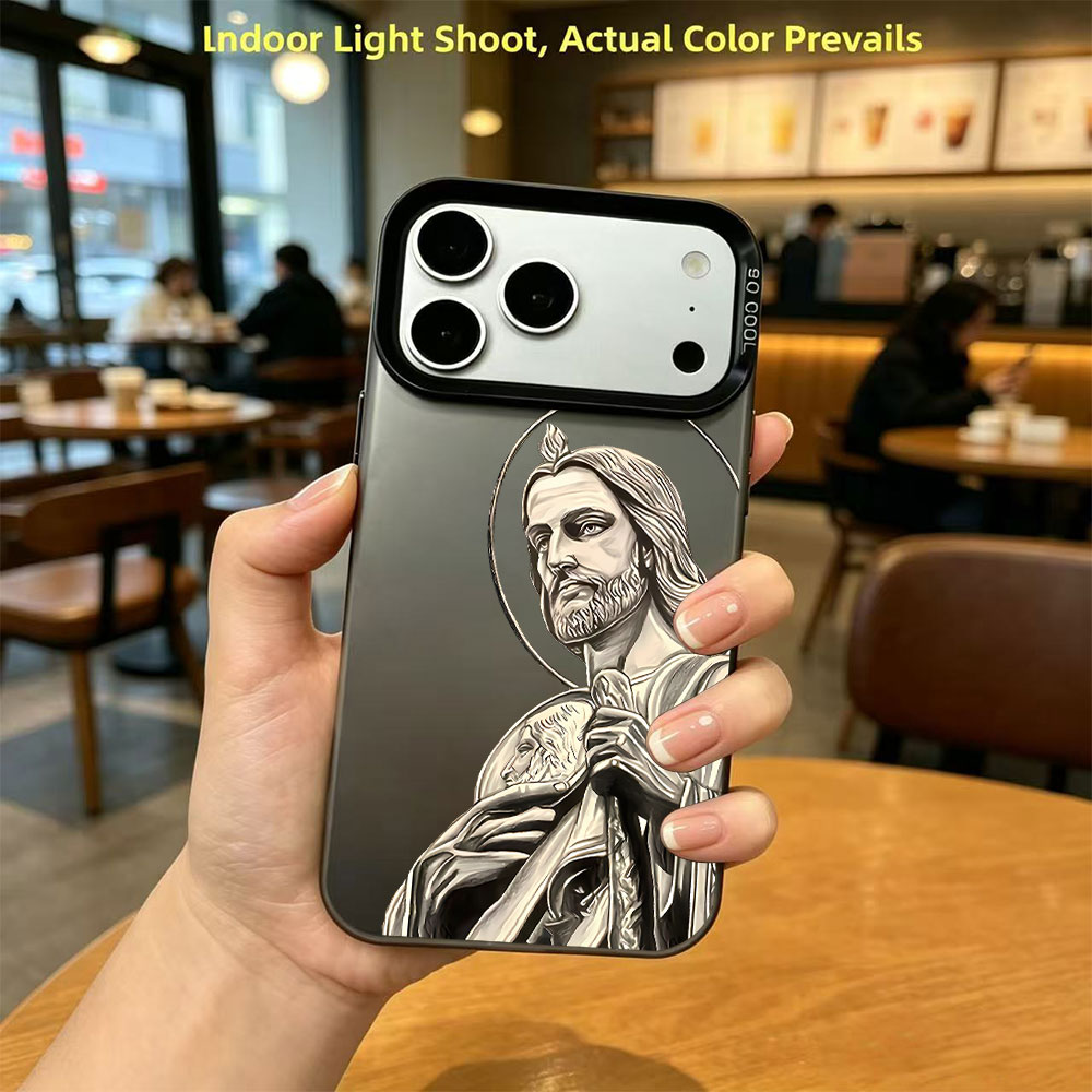 Telefoonhoesje met San Judas T - Apple Iphone 15 Pro Max recensie en prijs