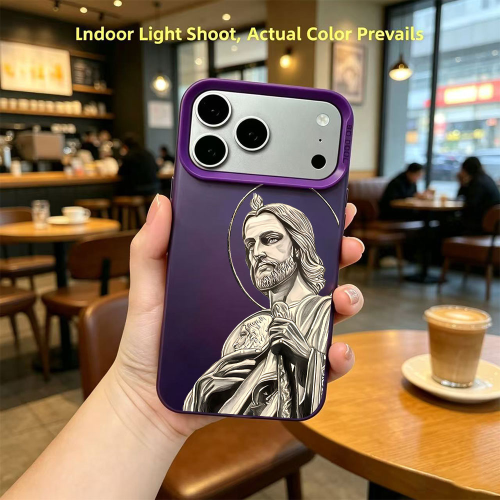 Telefoonhoesje met San Judas T - Apple Iphone 15 Pro Max recensie en prijs