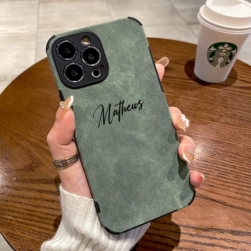 Gepersonaliseerde luxe lederen - Phone Accessories Names recensie en prijs