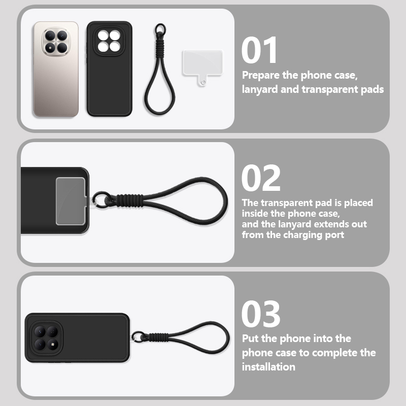 Zachte TPU Telefoonhoes met Po - Lanyard Phone Strap recensie en prijs