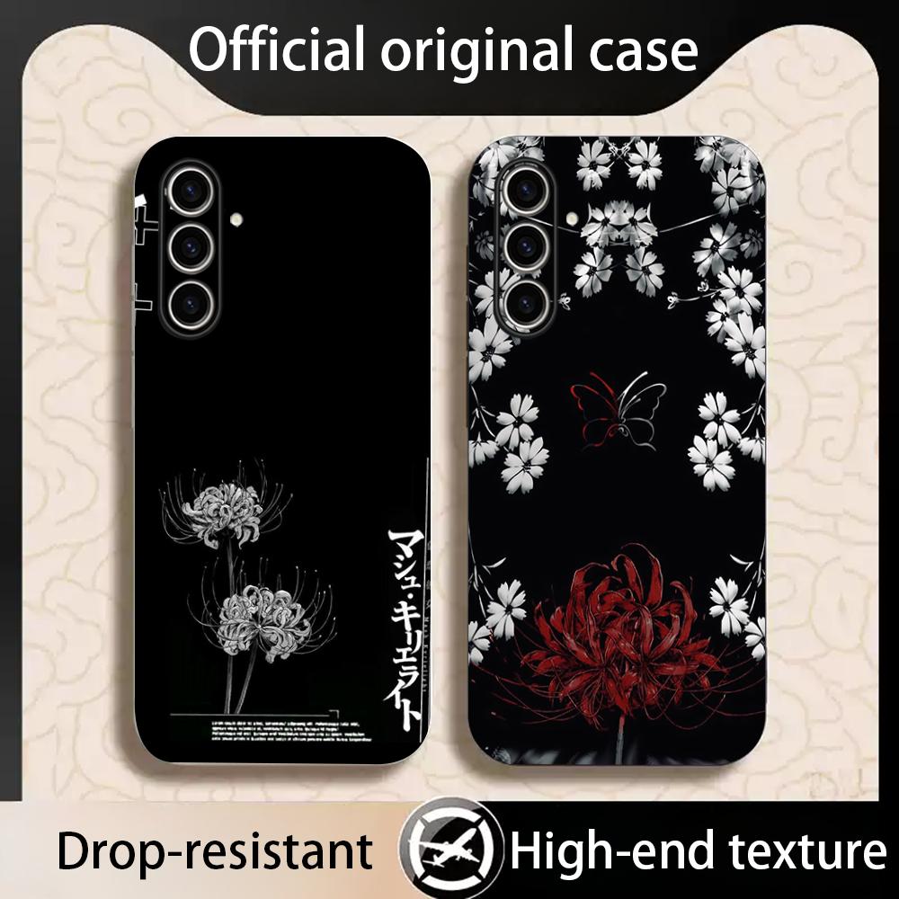 Rode spinnenlelie Japan kunst  - Phone Accessories Samsung recensie en prijs