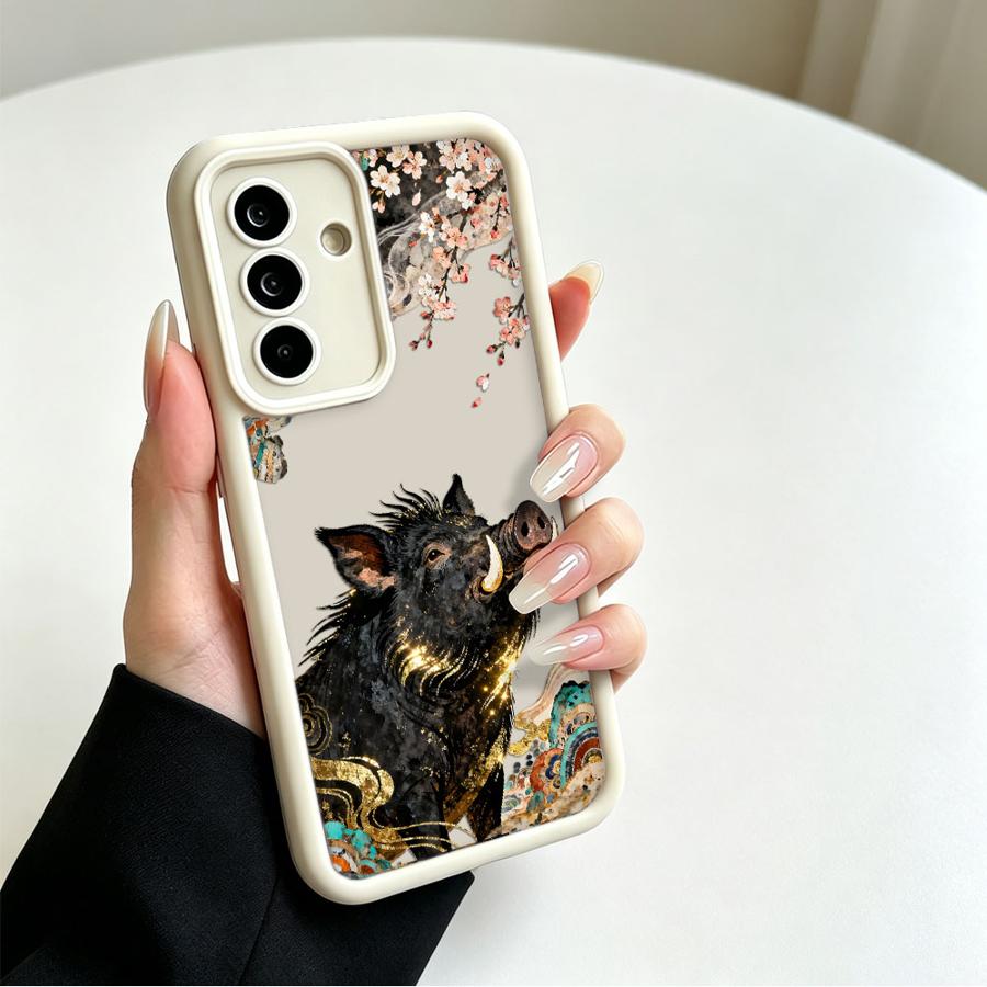Cartoon Kraanvogel Wilde Zwijn - Phone Accessories Samsung recensie en prijs