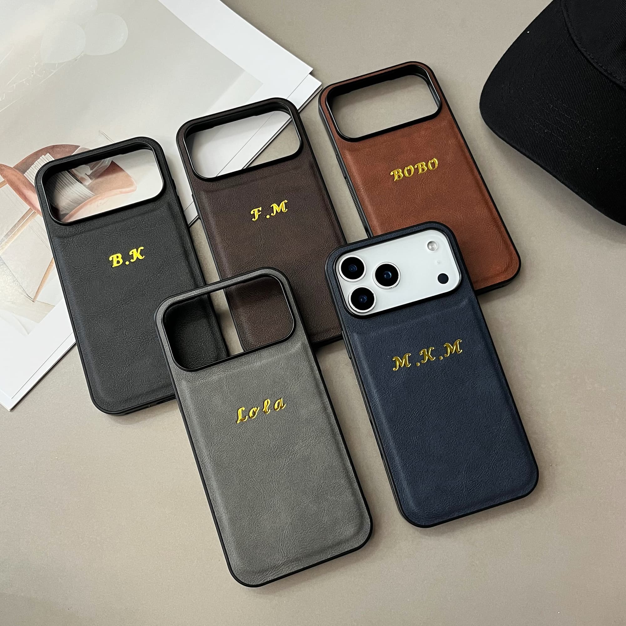 Luxe aangepaste naam goud foli - Phone Accessories Names recensie en prijs