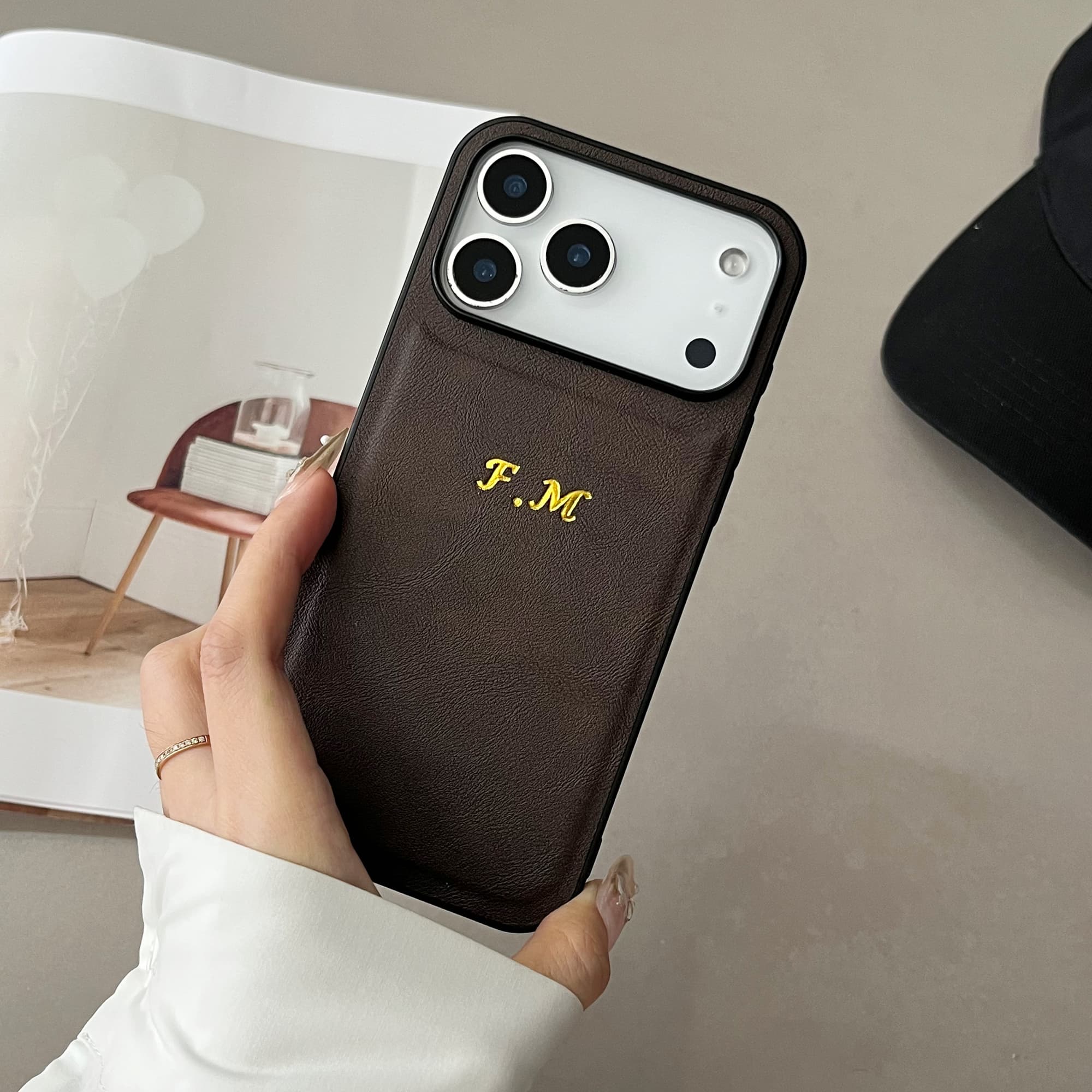 Luxe aangepaste naam goud foli - Phone Accessories Names recensie en prijs