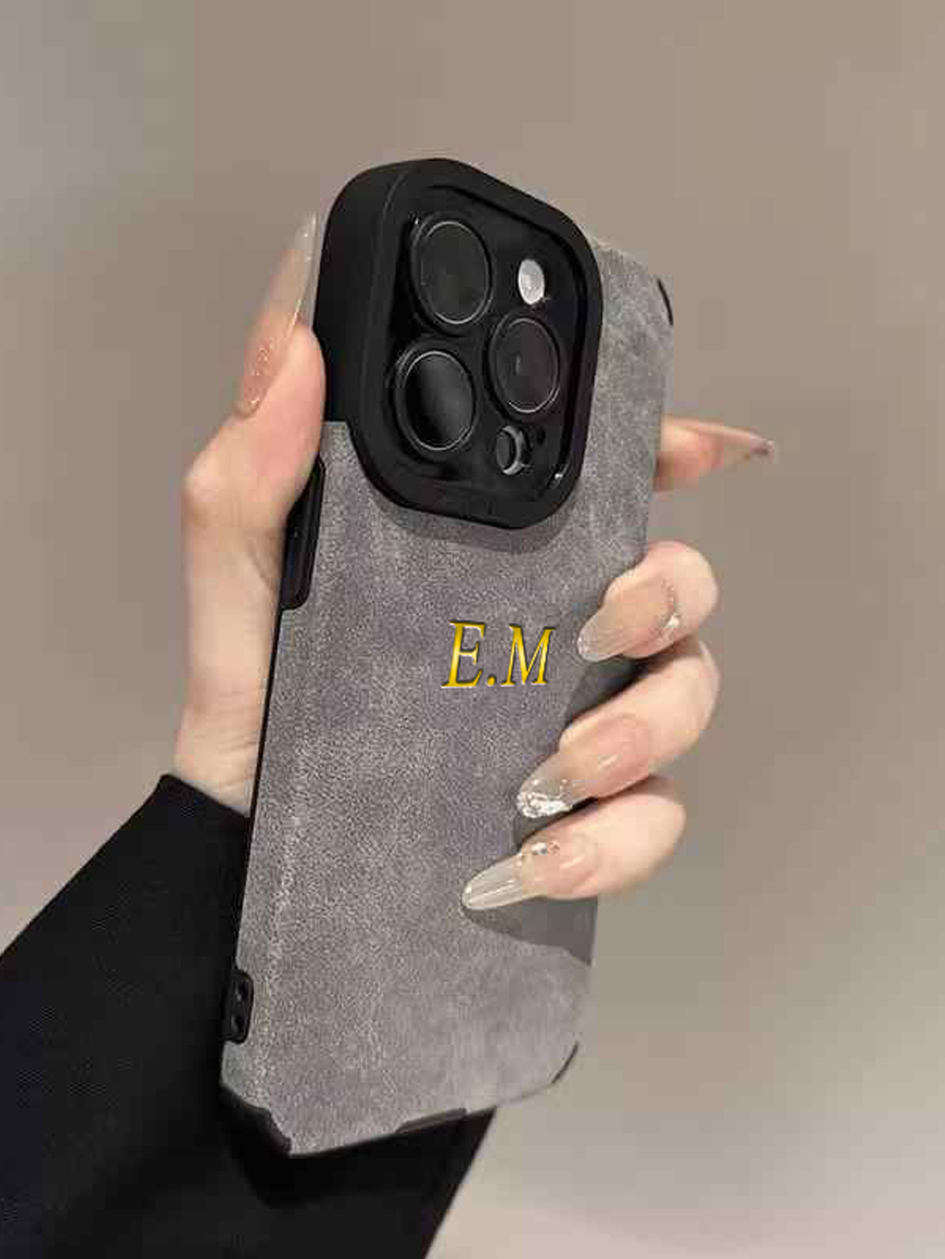 Luxe Lamsleer Gepersonaliseerd - Phone Accessories Names recensie en prijs