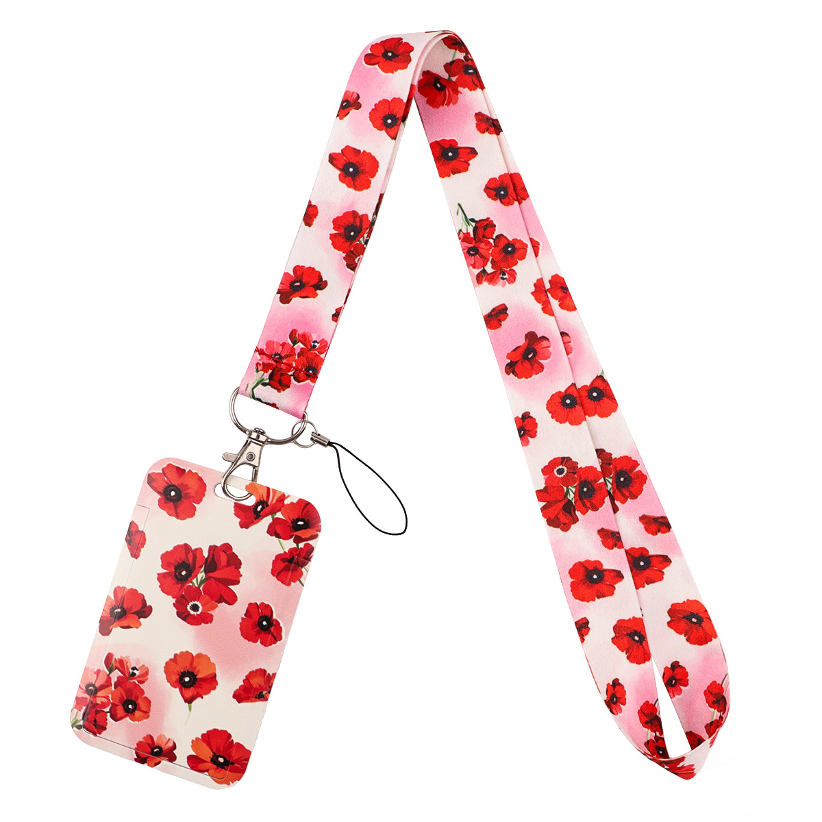 Trendy roze kersen lanyard sle - Phone Accessories Red recensie en prijs